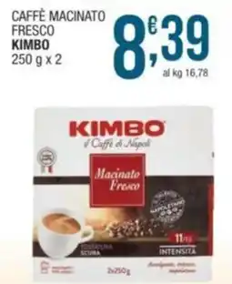 Sidis Caffè macinato fresco KIMBO offerta