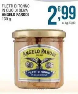 Sidis Filetti di tonno in olio di oliva ANGELO PARODI offerta