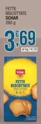Sidis Fette biscottate SCHAR offerta