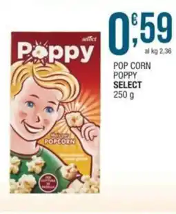 Sidis Pop corn poppy SELECT offerta