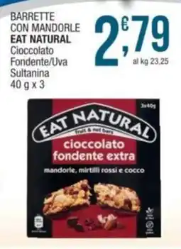 Sidis Barrette con mandorle EAT NATURAL offerta