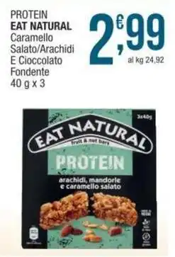Sidis Protein eat natural caramello salato/arachidi e cioccolato fondente offerta
