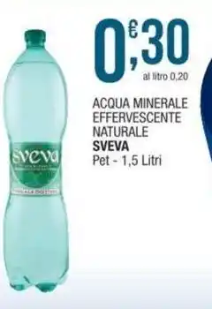 Sidis Acqua minerale effervescente naturale SVEVA offerta