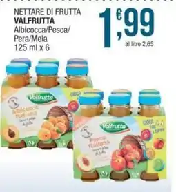 Sidis Nettare di frutta VALFRUTTA offerta