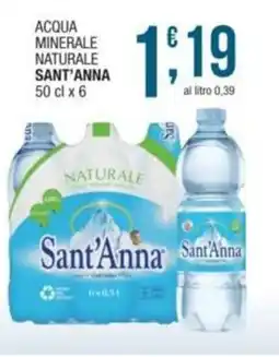 Sidis Acqua minerale naturale SANT'ANNA offerta