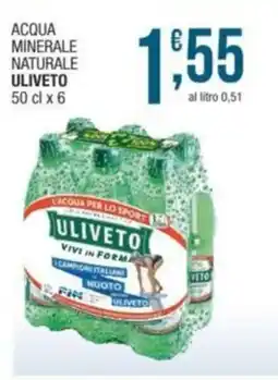 Sidis Acqua minerale naturale ULIVETO offerta