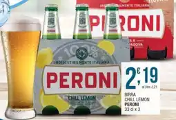 Sidis Birra chill lemon PERONI offerta
