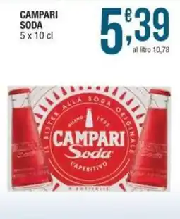 Sidis Campari soda offerta