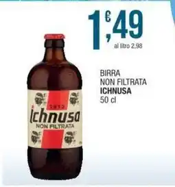 Sidis Birra non filtrata ICHNUSA offerta