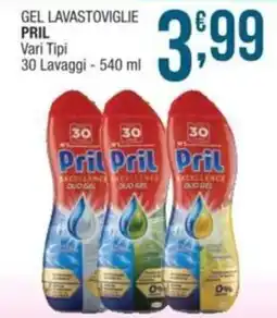 Sidis Gel lavastoviglie PRIL offerta