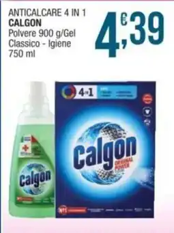 Sidis Anticalcare 4 in 1 CALGON Polvere/Gel Classico - Igiene offerta