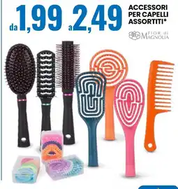 Eurospin Accessori per capelli assortiti FIOR di MAGNOLIA offerta