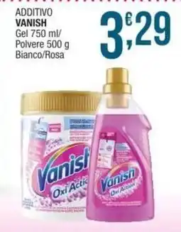 Sidis Additivo VANISH gel/polvere/ bianco/rosa offerta