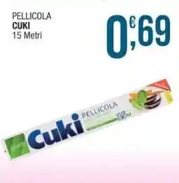 Sidis Pellicola CUKIPELLICOLA CUKI 15 Metri 15 metri offerta