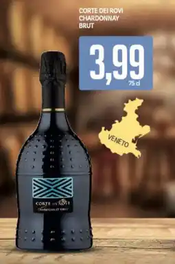 Supermercati Piccolo Corte dei rovi chardonnay brut offerta