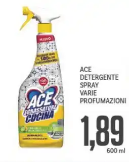 Supermercati Piccolo Ace detergente spray varie profumazioni offerta