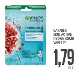 Supermercati Piccolo Garnier skin active hydra bomb vari tipi offerta