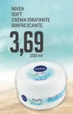 Supermercati Piccolo Nivea soft crema idratante rinfrescante offerta