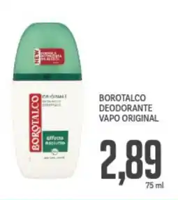Supermercati Piccolo Borotalco deodorante vapo original offerta