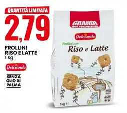 Eurospin Frollini riso e latte Dolciando offerta