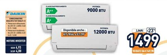 Unieuro Condizionatore dualsplit kit dual9+12 offerta