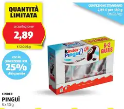 ALDI Kinder pinguì offerta