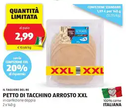 ALDI Il tagliere del re petto di tacchino arrosto XXL offerta