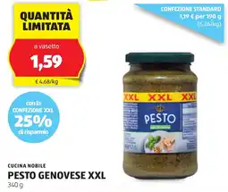 ALDI Cucina nobile pesto genovese XXL offerta