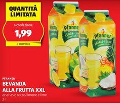 ALDI Pfanner bevanda alla frutta XXL offerta