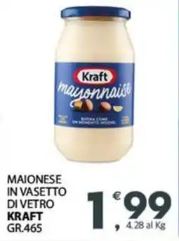Eurospar Maionese in vasetto di vetro KRAFT offerta