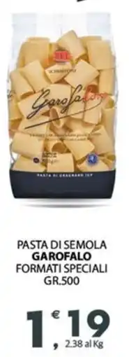 Eurospar Pasta di semola garofalo formati speciali offerta