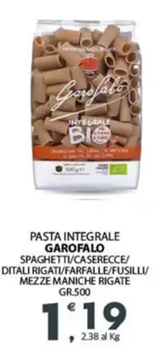 Eurospar Pasta integrale GAROFALO offerta