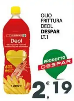 Eurospar Olio frittura deol DESPAR offerta
