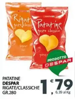 Eurospar Prodotto DESPAR rigate/classiche offerta