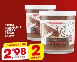 Eurospar Crema spalmabile despar cacao offerta