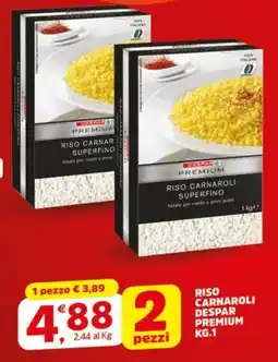 Eurospar Riso carnaroli despar premium offerta