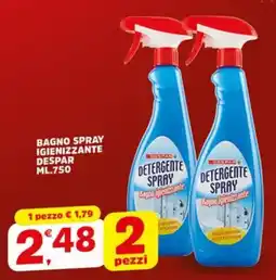 Eurospar Bagno spray igienizzante DESPAR offerta