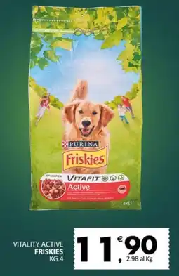 Eurospar Vitality active FRISKIES offerta