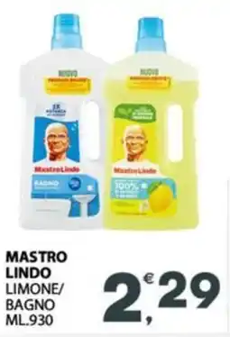 Eurospar Mastro lindo limone/ bagno offerta