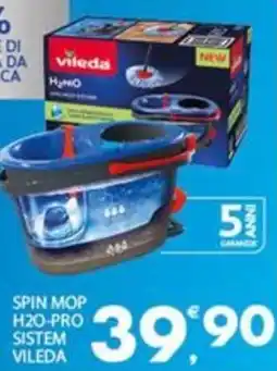 Eurospar Spin mop H2O-PRO sistem VILEDA offerta