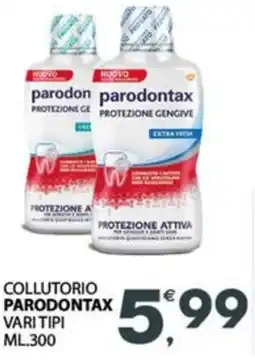 Eurospar Collutorio parodontax vari tipi offerta
