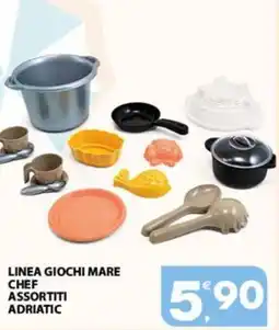 Eurospar Linea giochi mare chef assortiti adriatic offerta