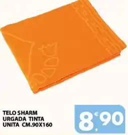 Eurospar Telo sharm urgada tinta unita cm.90x160 offerta