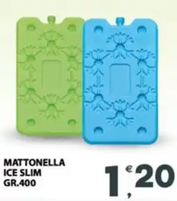 Eurospar Mattonella ice slim offerta
