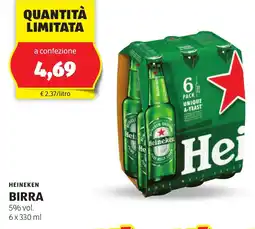 ALDI HEINEKEN BIRRA 5% vol. offerta