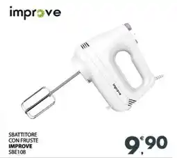 Eurospar Sbattitore con fruste IMPROVE SBE108 offerta