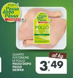 Quarto posteriore di pollo passo dopo passo DESPAR