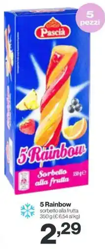 In'S Mercato Pascia 5 Rainbow Sorbello alla frutta offerta
