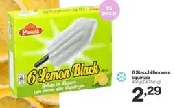In'S Mercato 6 Stecchi limone e liquirizia Pascia offerta