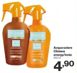 In'S Mercato Acqua solare Clinians energy/tonic offerta